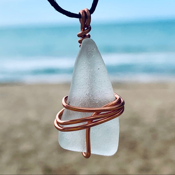 Hand Crafted Jewelry - 🌷3 For $25🌷 On The Coast Seaglass Necklace
